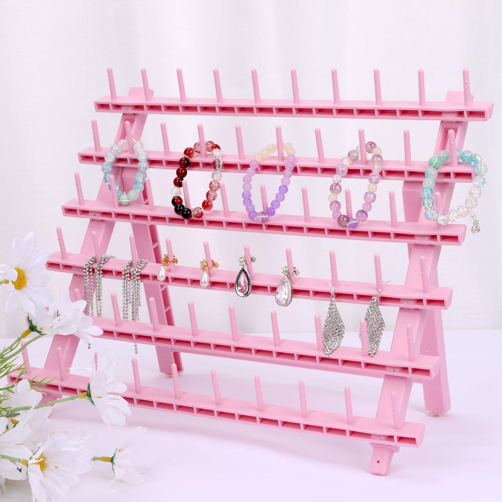 Kelukeya braid rack durable PP construction for daily studio use.