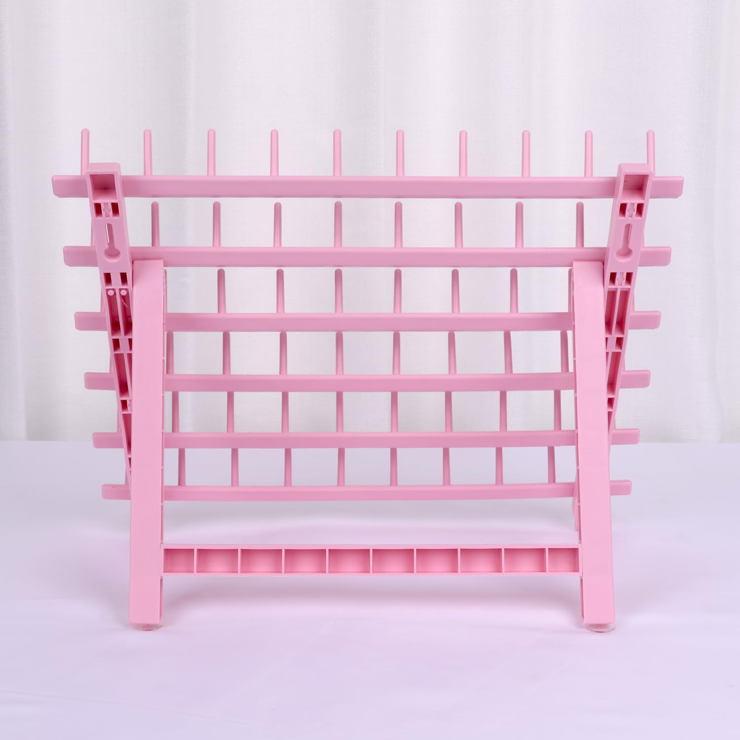 Kelukeya braid rack organization highlights quick selection.