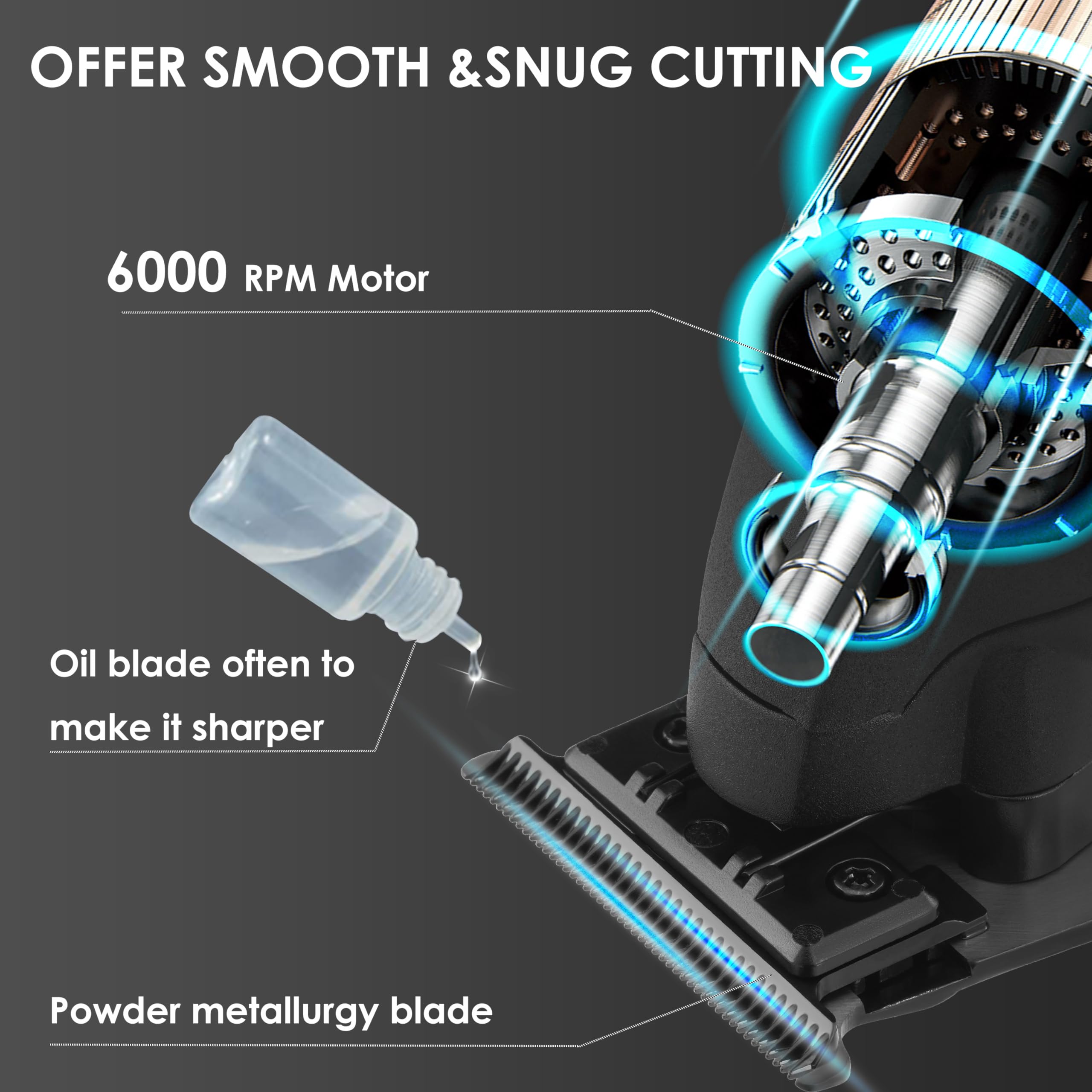 KEMEI 2293 battery life overview shows cordless use up to 180 minutes