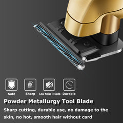 KEMEI 2293 cordless design lets you trim anywhere with long-lasting battery