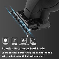 KEMEI 2293 zero-gap blade detail emphasizes skin-close trims for facial detailing