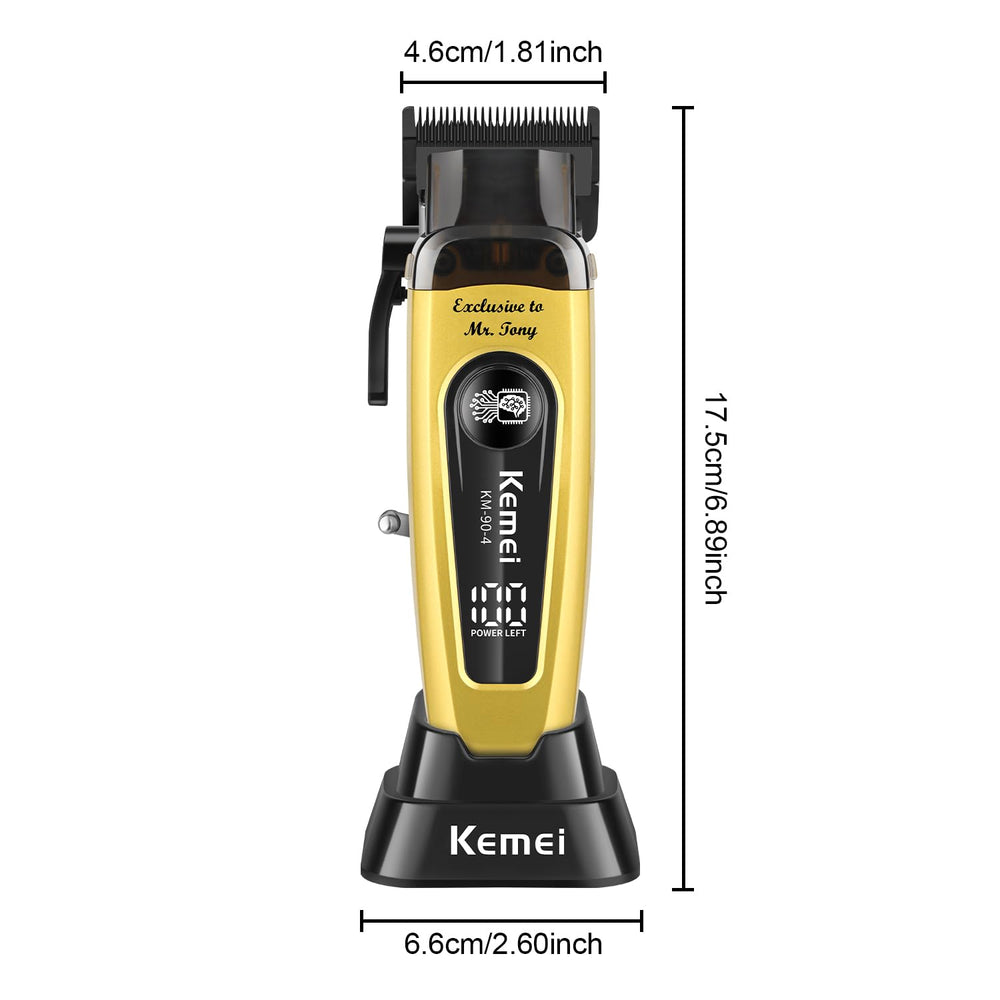 KEMEI KM-90-4 Pro gift-pack image highlights ideal gift for men on special occasions.