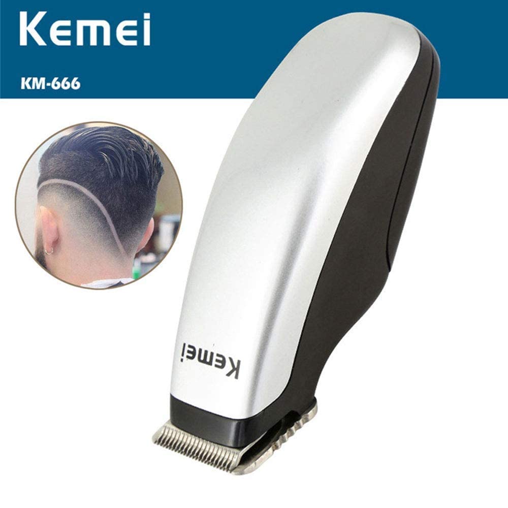 KEMEI pocket-sized kit fits wash bags for travel grooming.