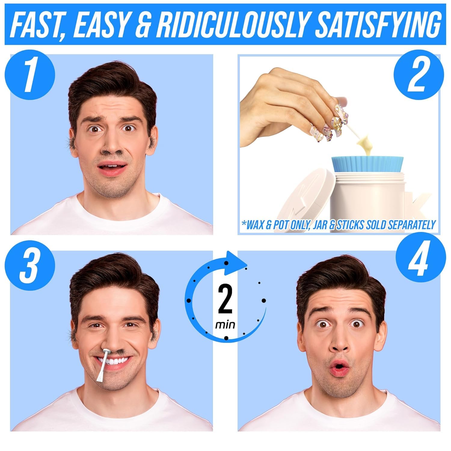 Kenashii Super Beads ear wax option for precise grooming and comfort