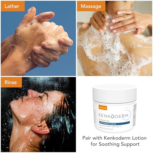 Kenkoderm sensitive skin ritual highlights soothing, fragrance-free cleansing routine.