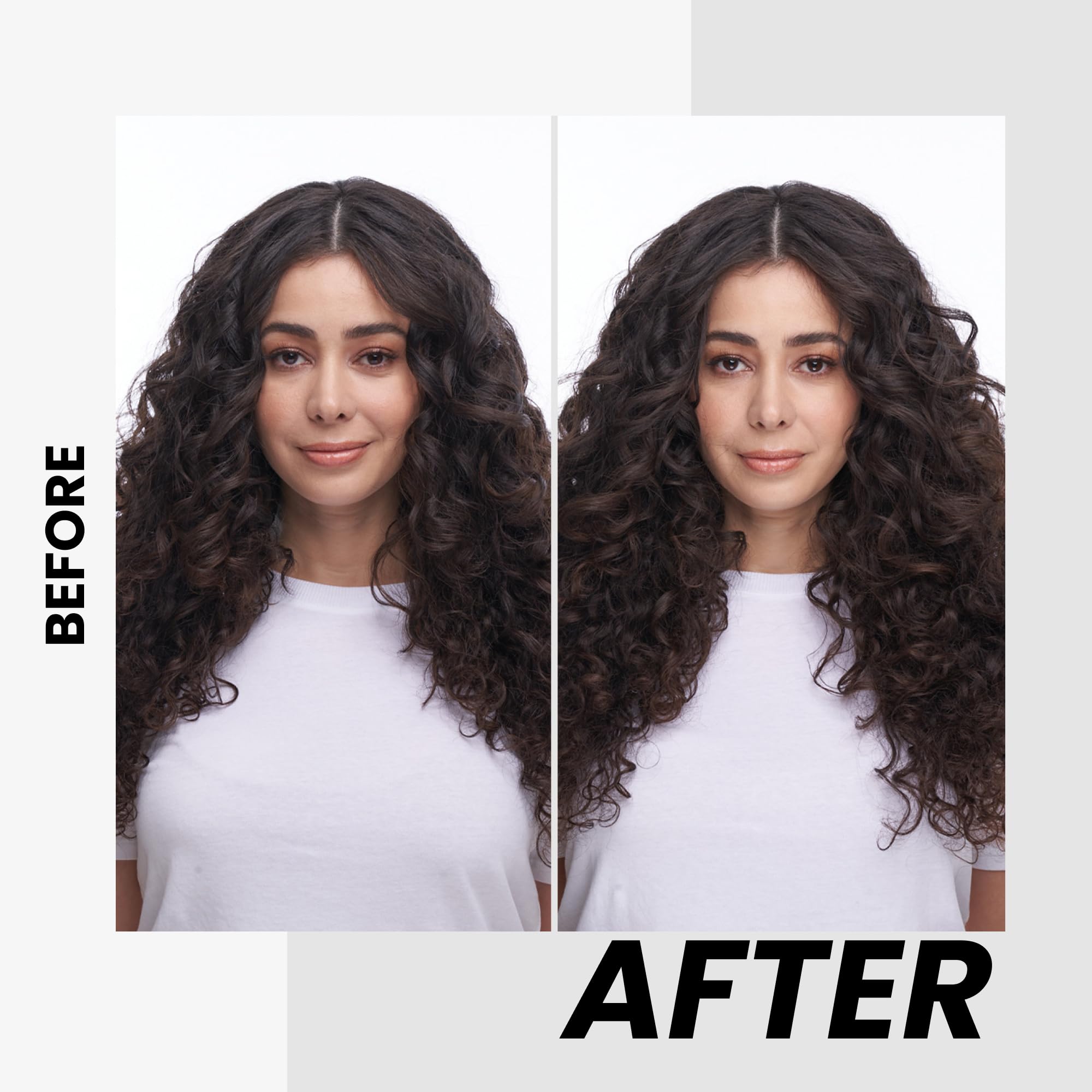 Kenra Curl Defining Creme on waves demonstrates curl definition and separation