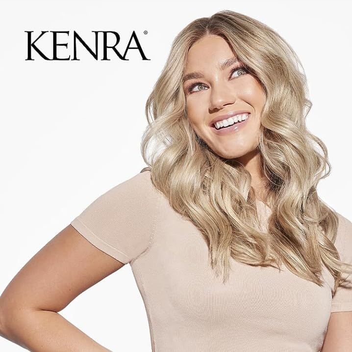 Kenra Thermal Styling Spray application action demonstrates clean tool release during heat styling.