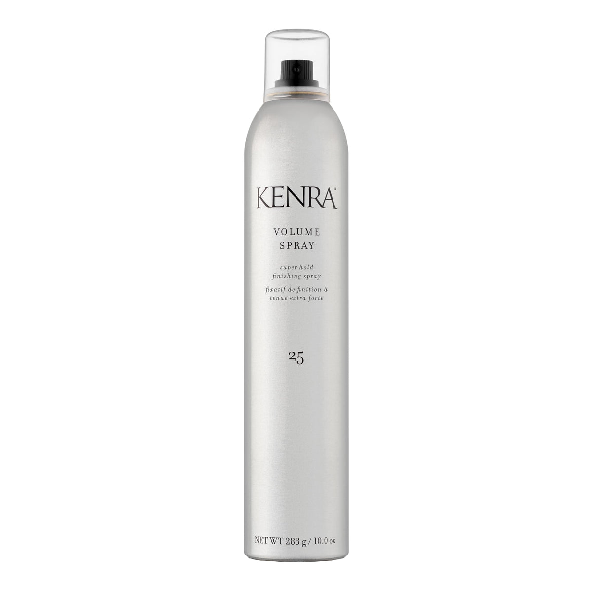 Kenra front can showing branding and 10 oz size for easy identification and shelf appeal