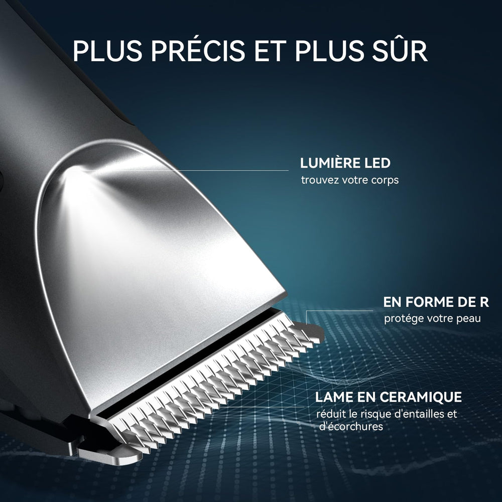 Kensen replaceable blade heads for extended performance and hygiene.