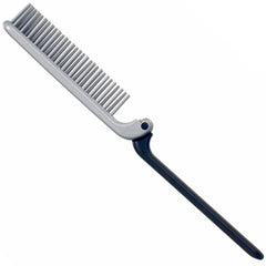 Kent KFM4 folding brush compact for on-the-go grooming.