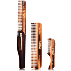 Kent Set 20T pocket open—compact grooming for travel-ready styling.