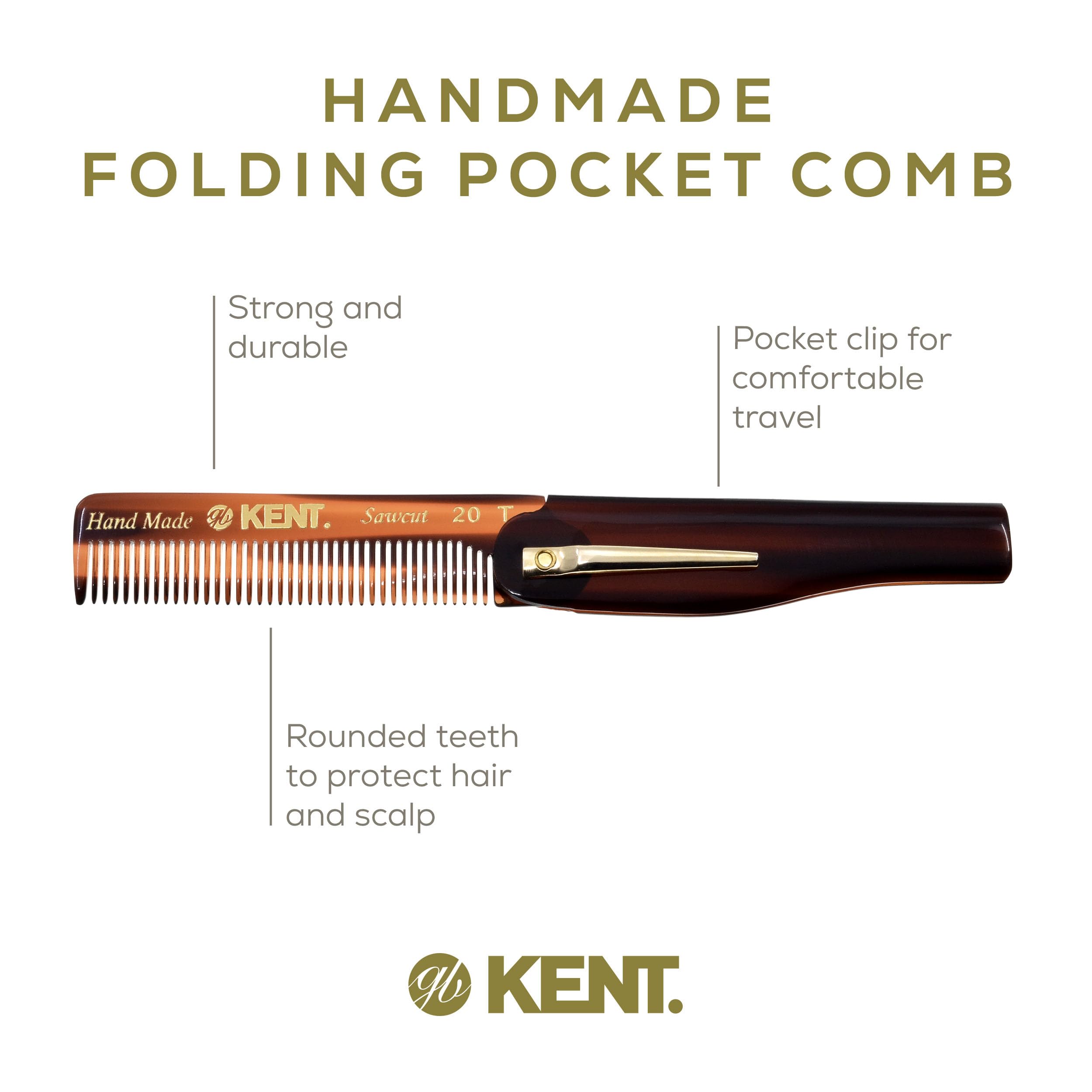 Kent Set saw-cut surface—gentle, snag-free grooming.