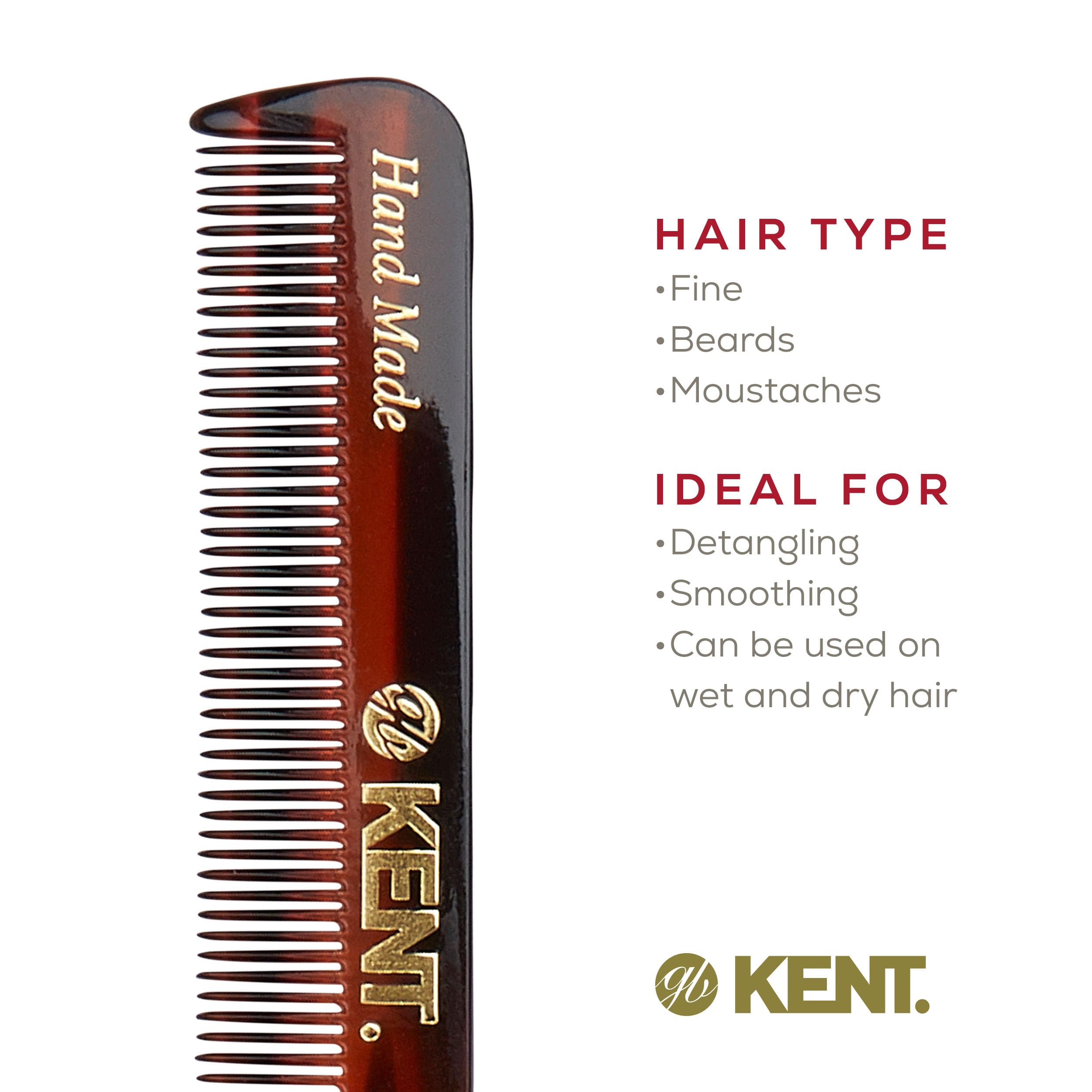 Kent Slim Jim suited for dry or wet hair use, versatile grooming tool