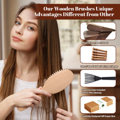 KEPCSIN silicone-airbag brush offers a gentle massage with reduced snagging.