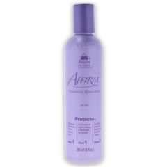 KeraCare Avlon Affirm Protecto 8oz bottle demonstrates protective treatment for damaged hair fibers.