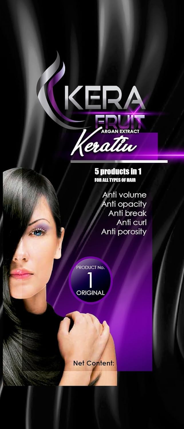 Kera Fruit Cirugia Capilar after-treatment shine on glossy hair