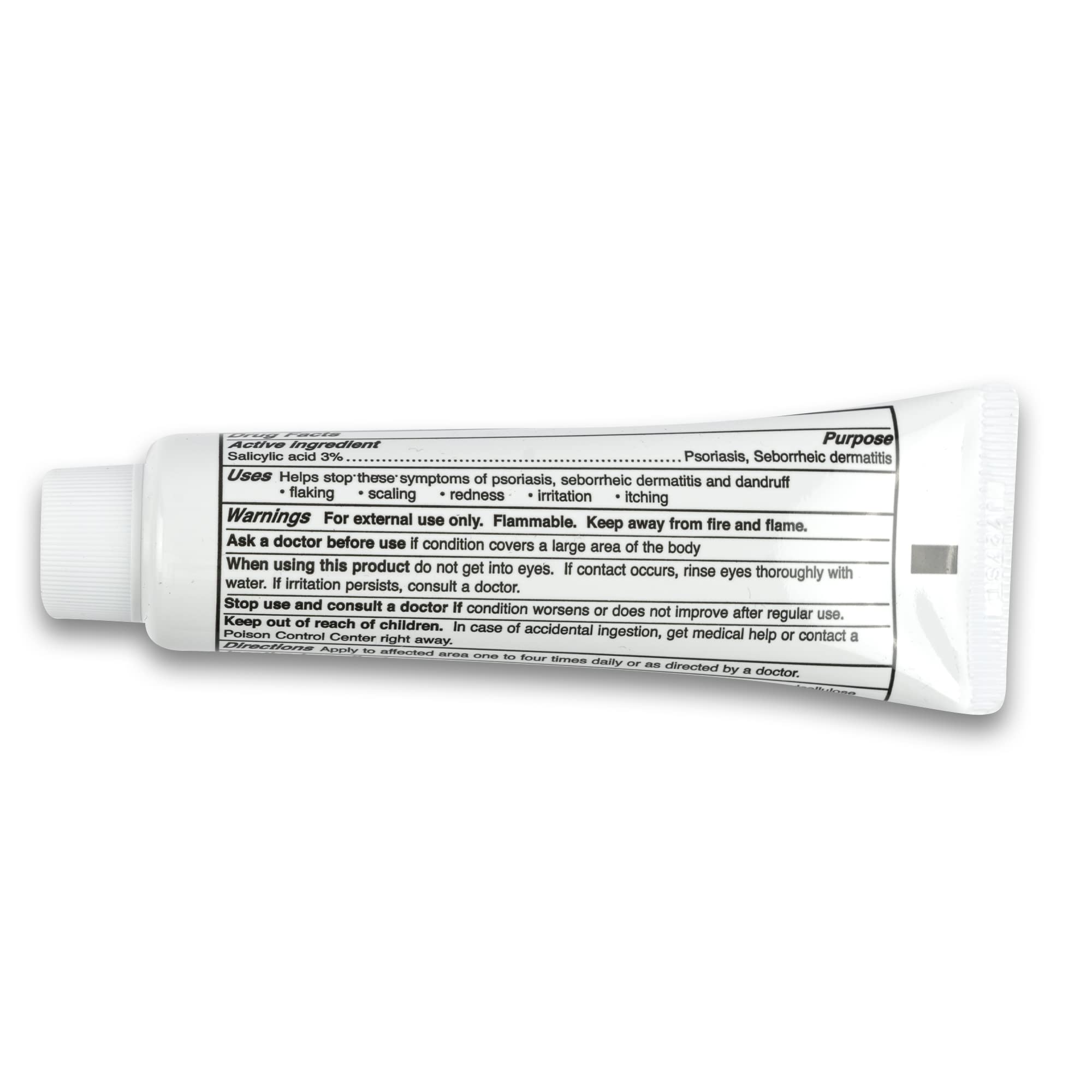 Keralyt application on skin closeup – precise spot treatment for irritation.