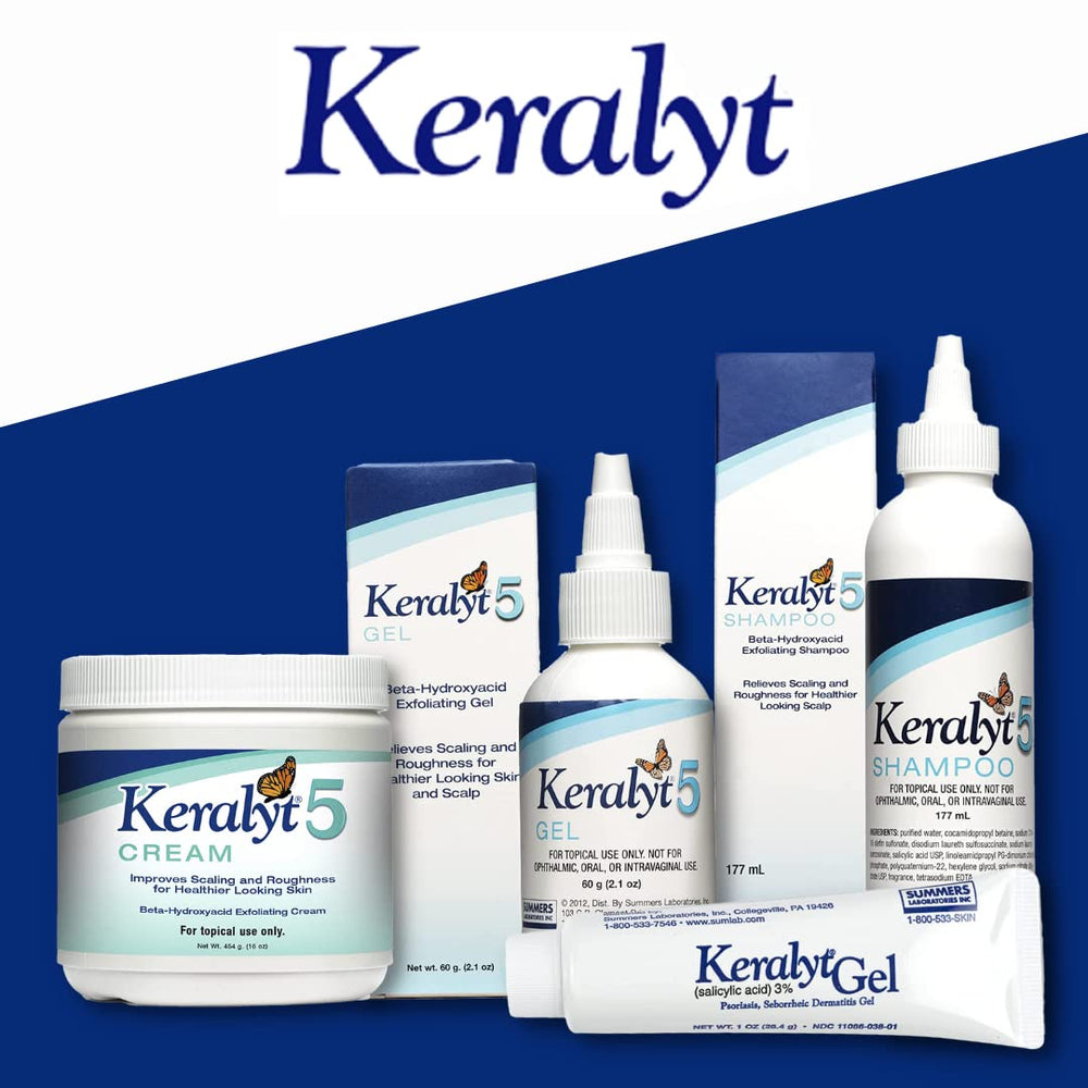 Keralyt dermatitis and eczema care closeup – soothing support for irritated skin.