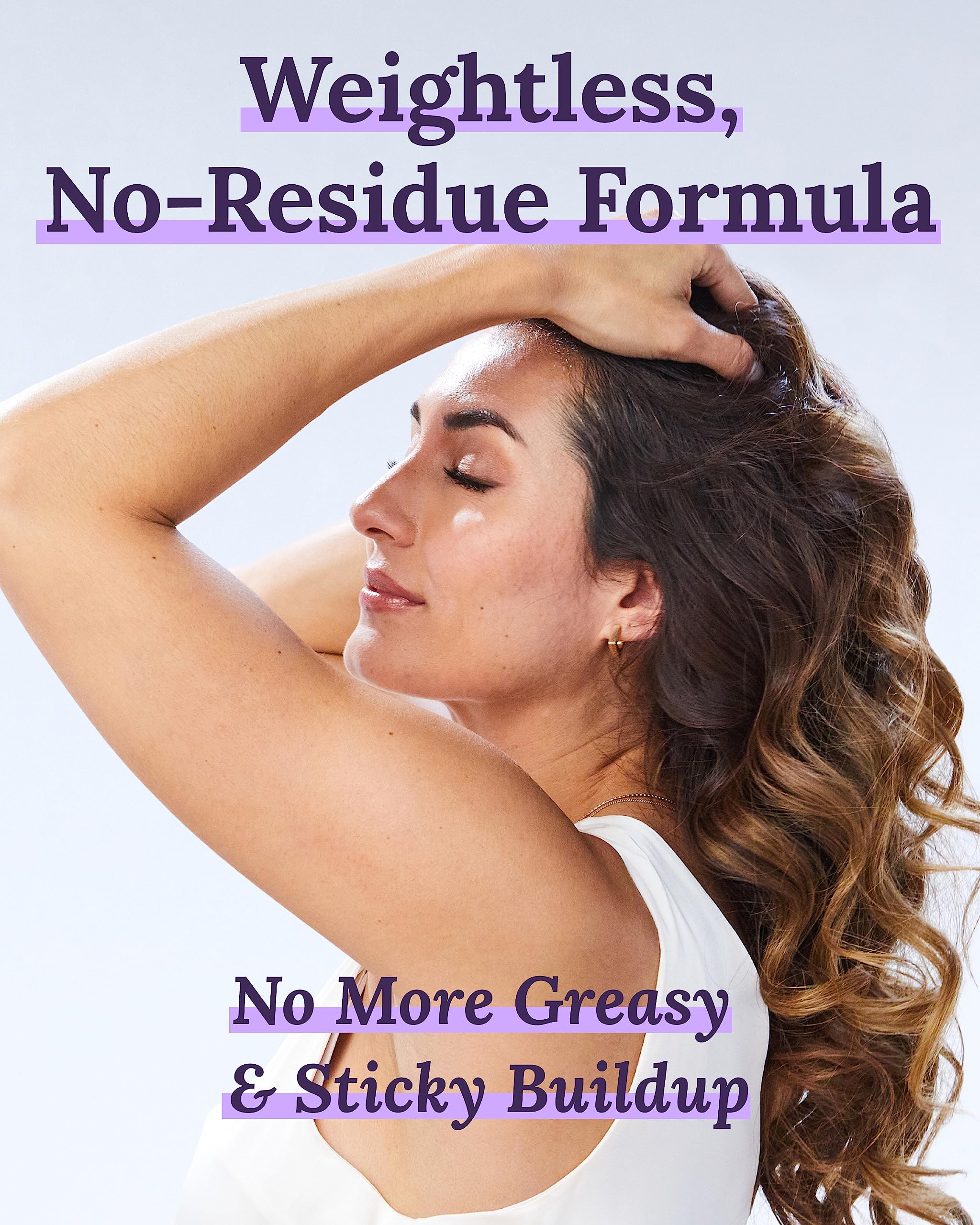 Keranique clean beauty cruelty-free logo indicating no dyes or sulfates