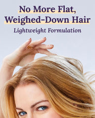 Keranique Volumizing Conditioner on color treated hair preserves color while adding volume.