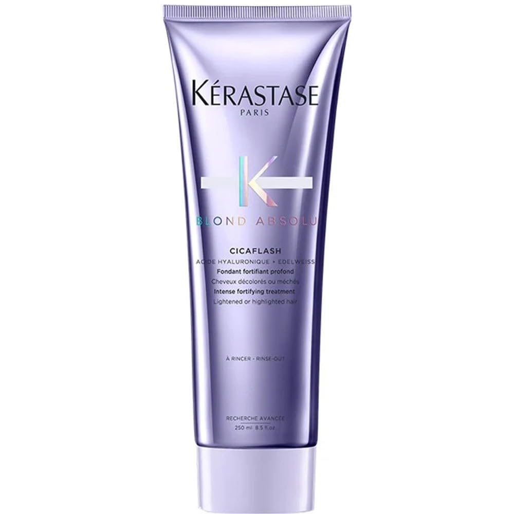 Kérastase Blond Absolu Cicaflash bottle hydrates and strengthens bleached hair