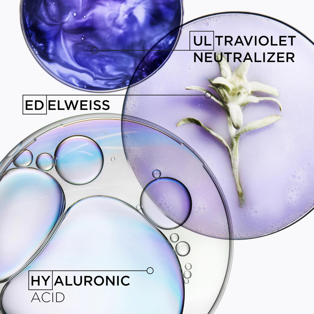 KÉRASTASE Blond Absolu Lumière packaging detail conveys premium hair care for highlighted locks