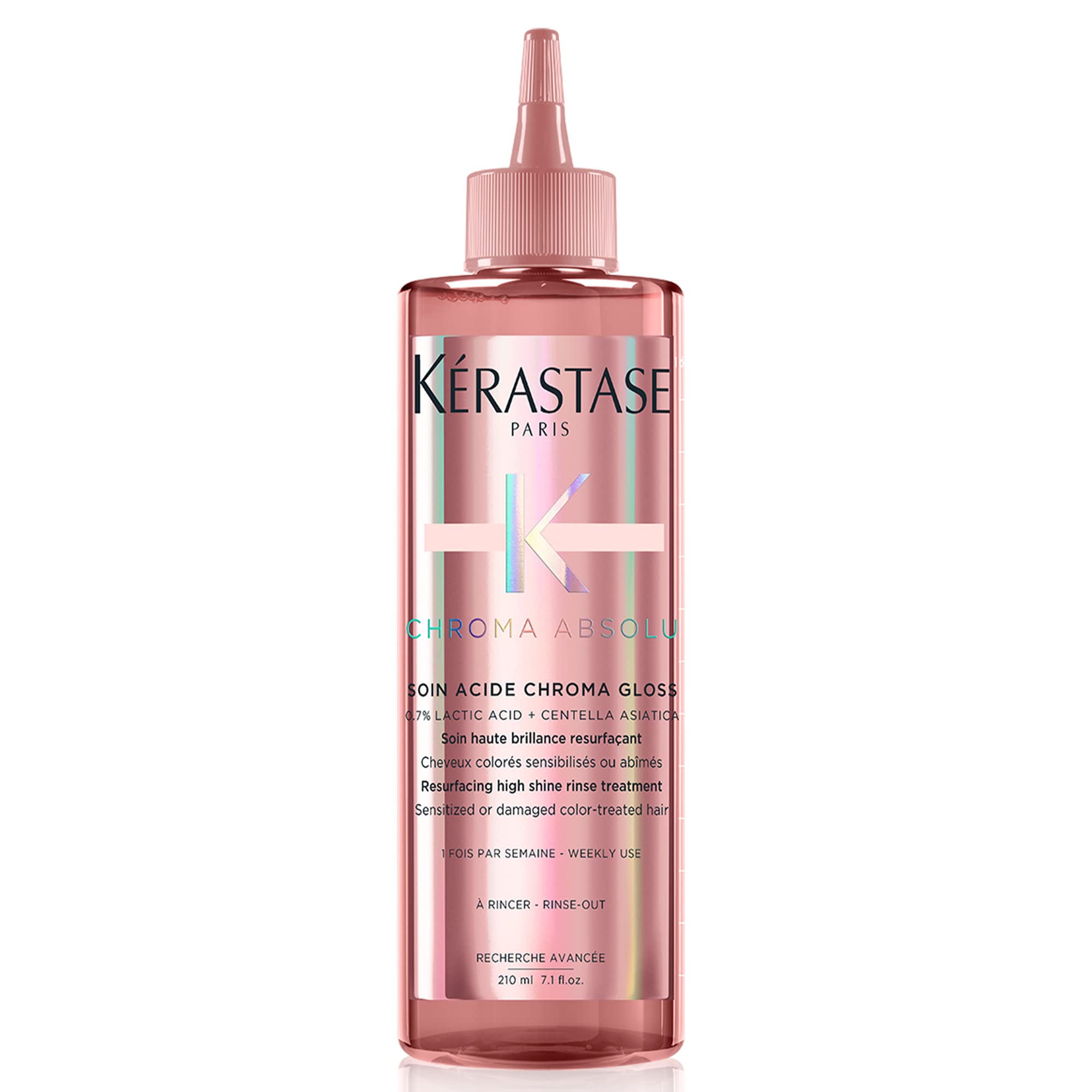 KÉRASTASE Chroma Absolute Gloss bottle delivering color protection and high shine