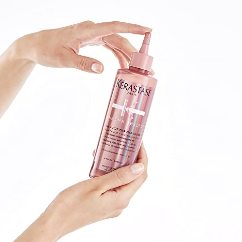 KÉRASTASE Chroma Absolute Gloss box and bottle setup for easy at-home color care