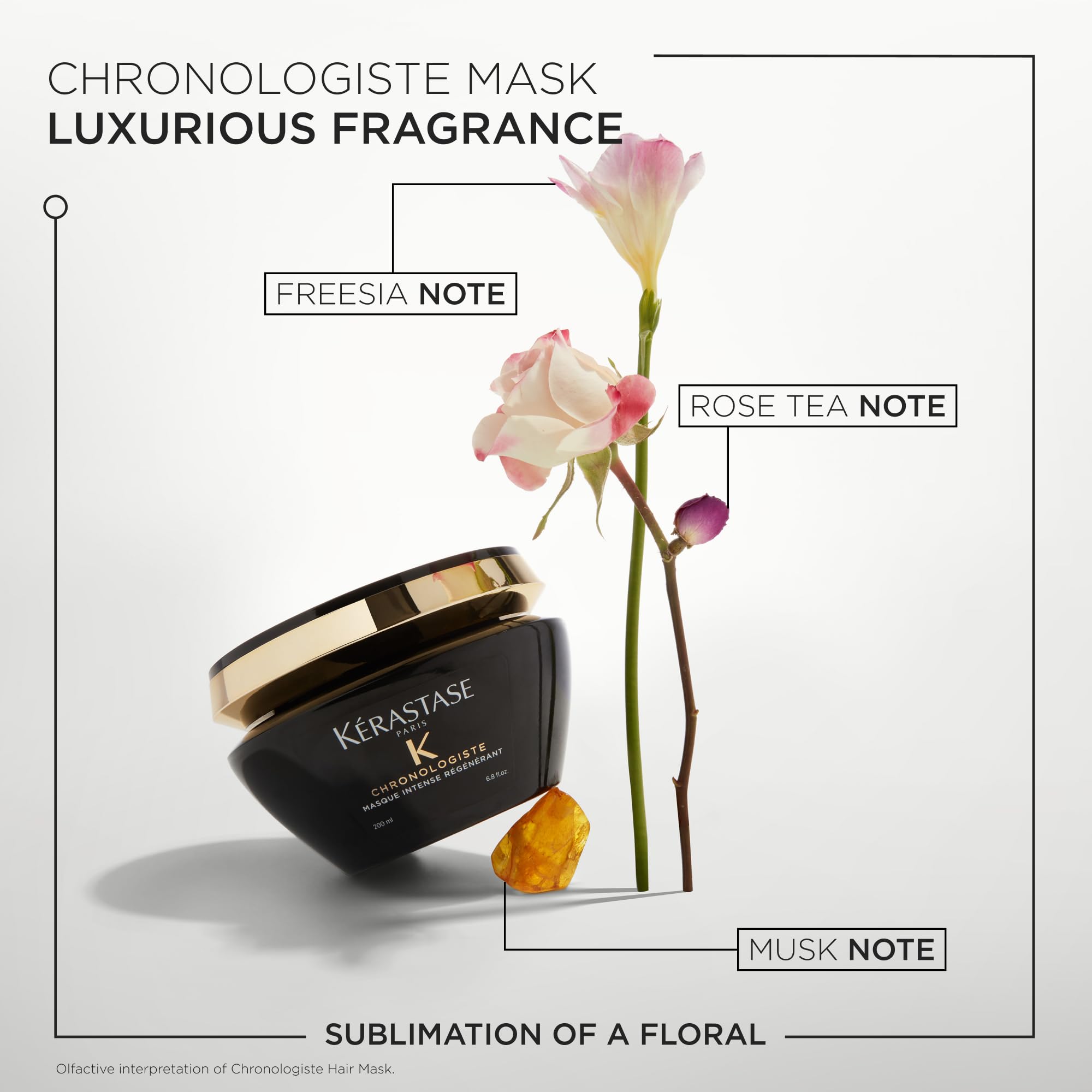 KÉRASTASE Chronologiste with Hyaluronic Acid for plumper, more hydrated strands.