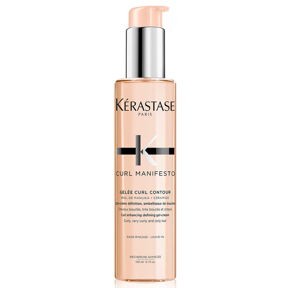 Kérastase Curl Manifesto Gelee Contour bottle for lightweight curl definition without crunch.