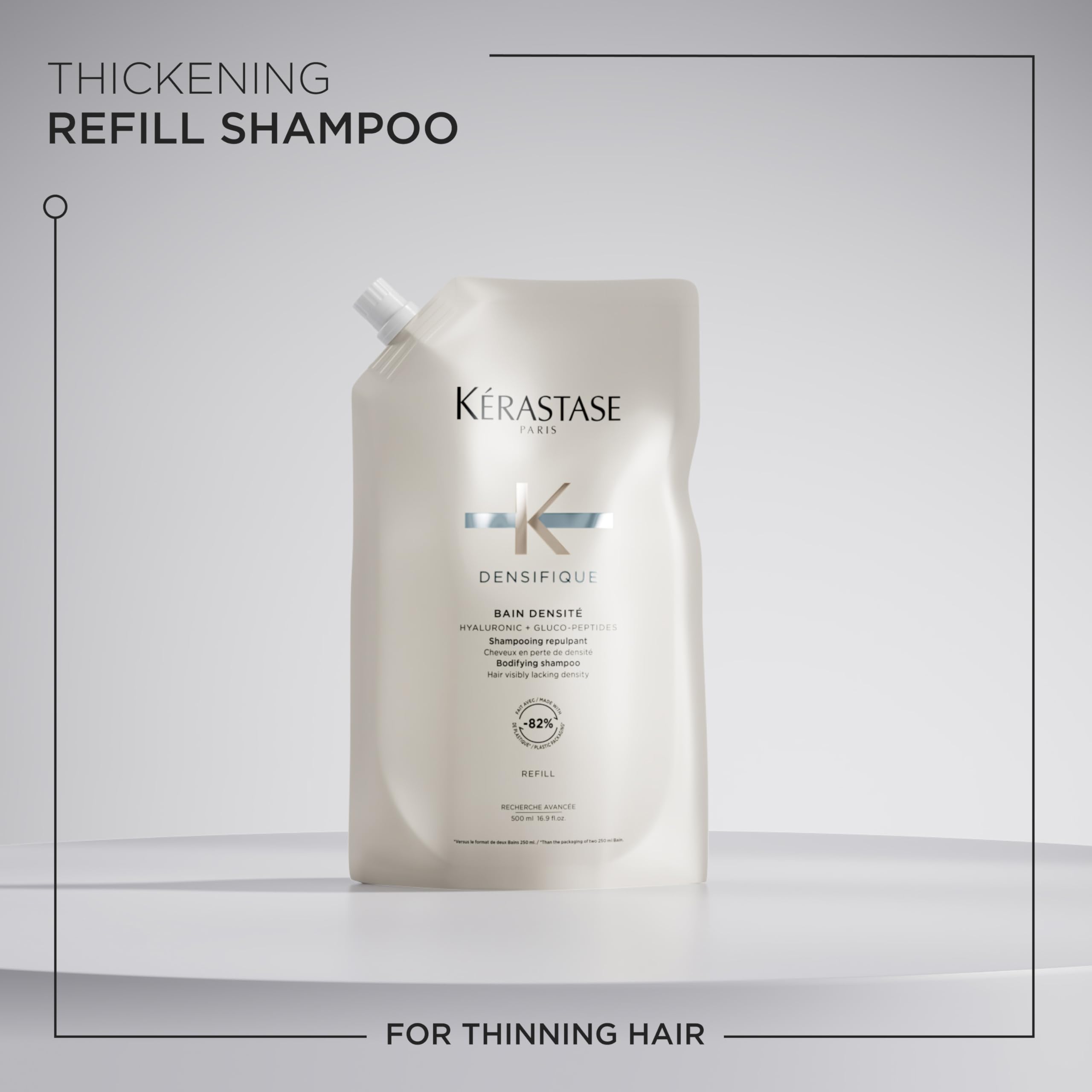 Kérastase Densifique hair density closeup hints at thicker-looking strands
