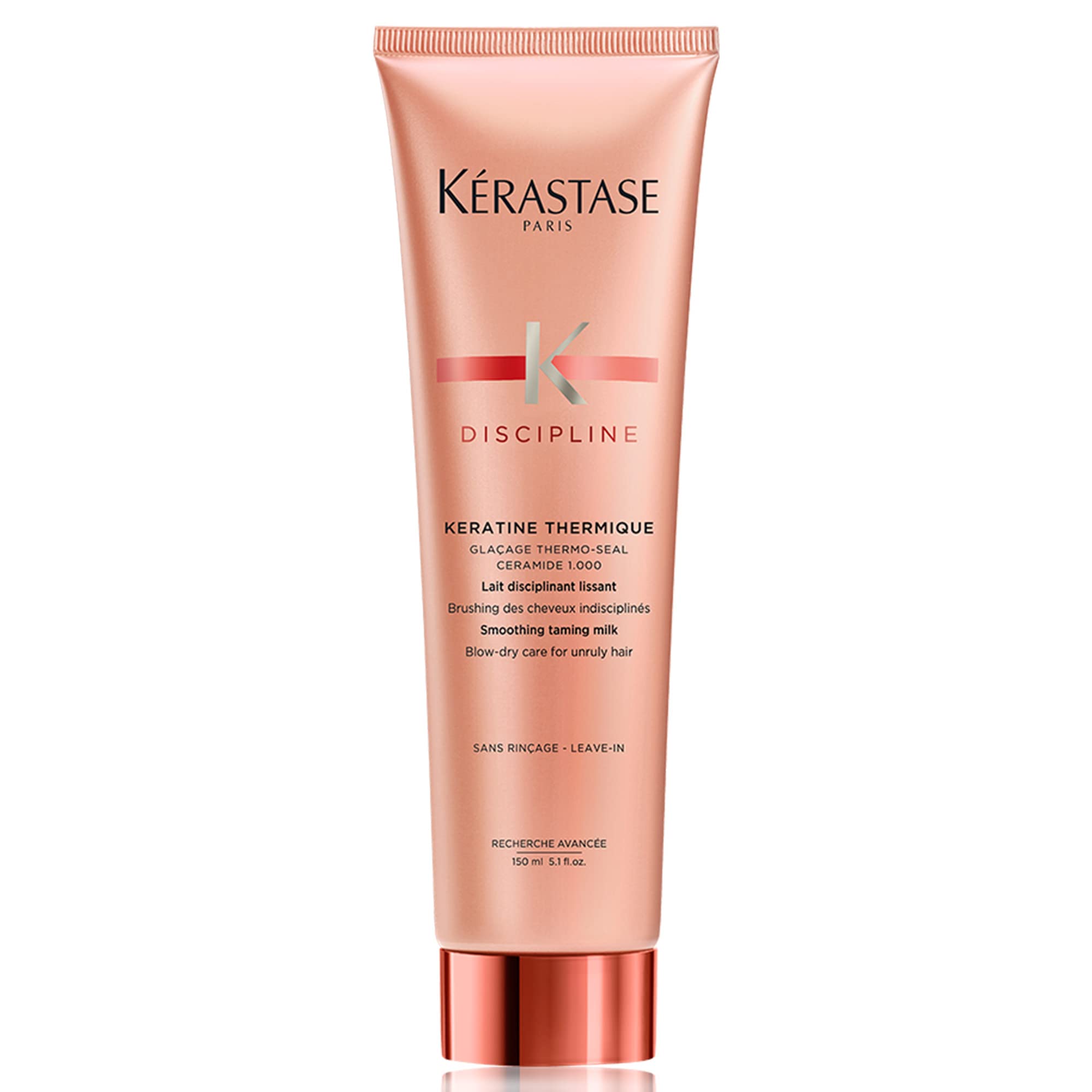 KÉRASTASE Keratine Thermique bottle shows smoothing protection