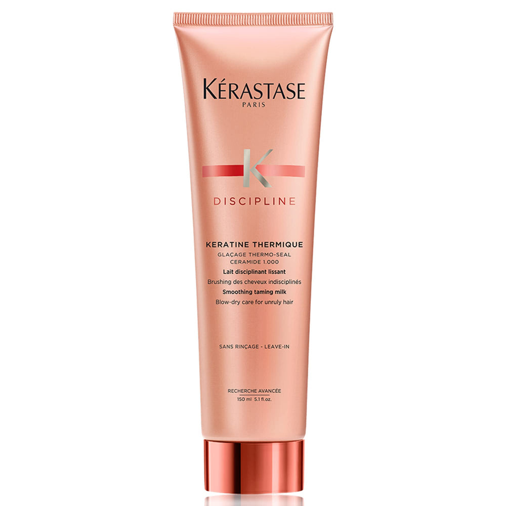 KÉRASTASE Keratine Thermique bottle shows smoothing protection