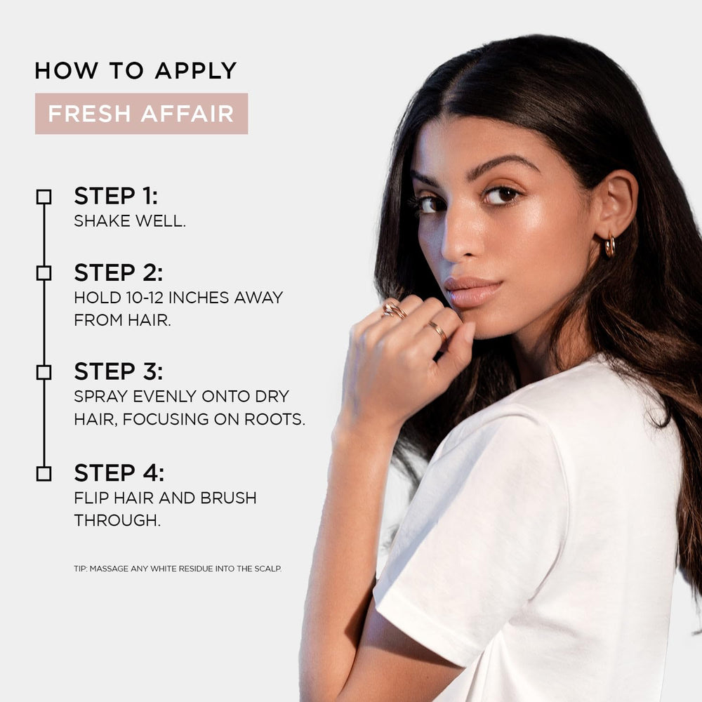 KÉRASTASE Fresh Affair translucent formula with no visible residue.