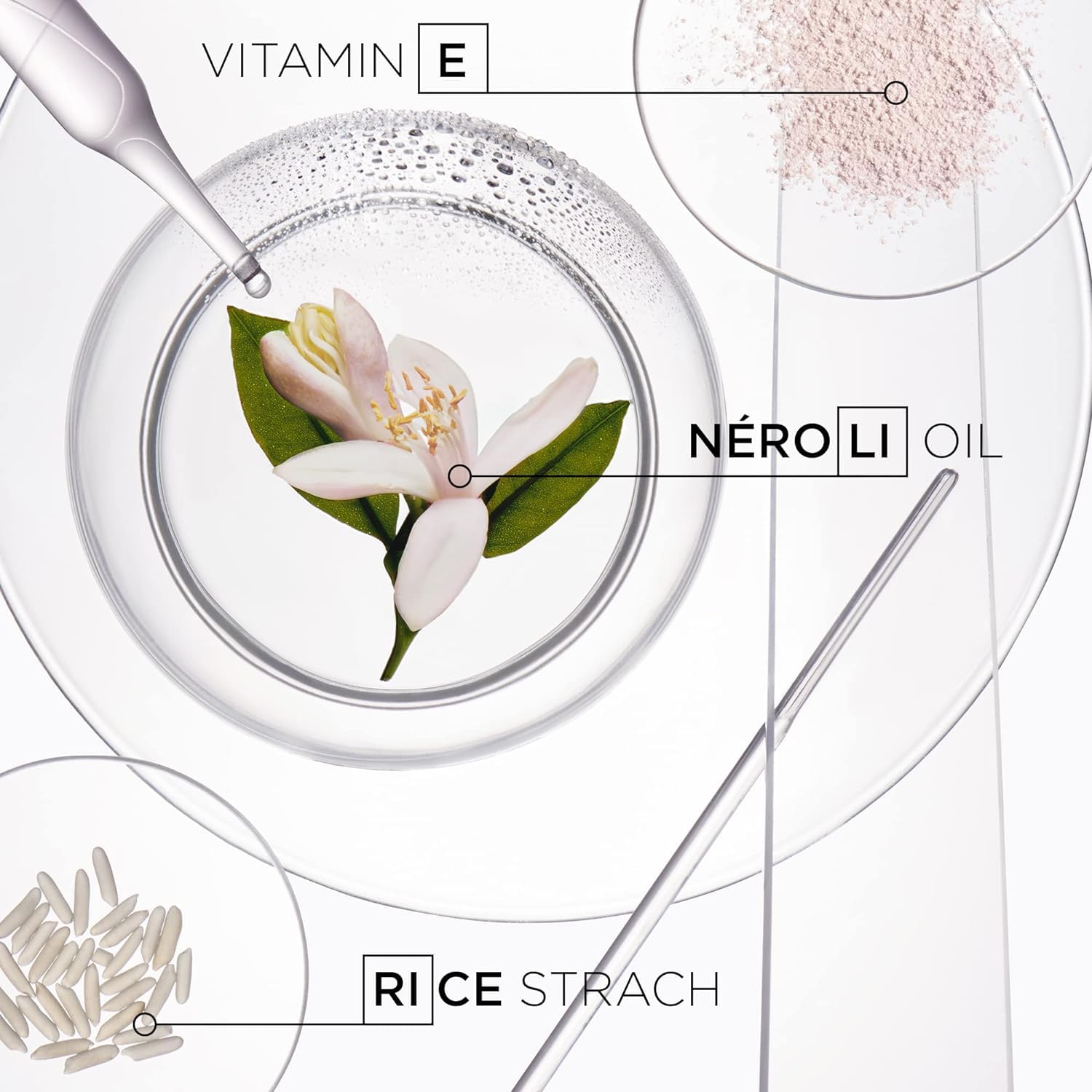 KÉRASTASE Fresh Affair Vitamin E moisturizes hair during use.