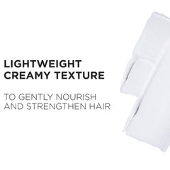 KÉRASTASE Genesis detangling-action image suggests easy comb-through after use