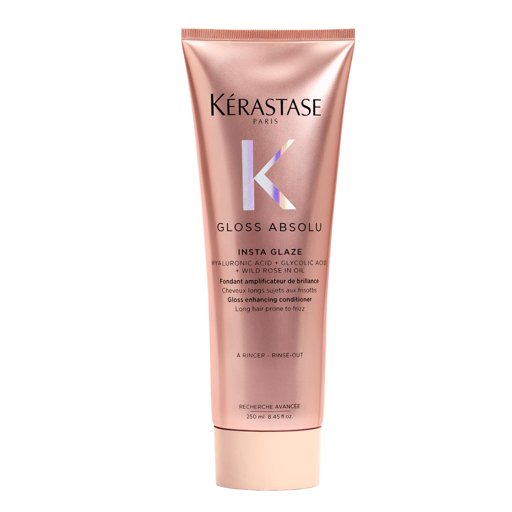 KERASTASE Gloss Absolu bottle-front promises hydration and a glossy finish.
