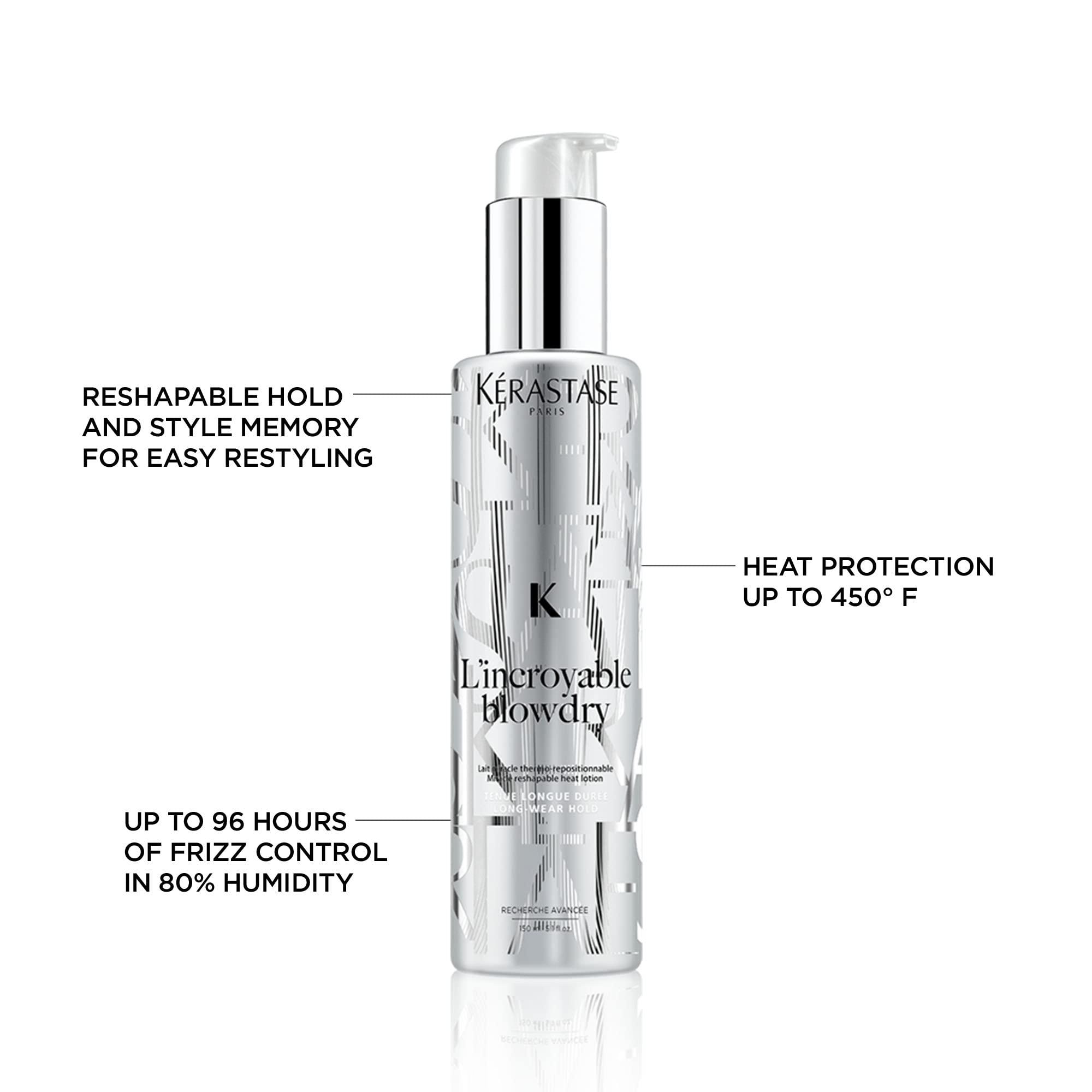 KÉRASTASE L'incroyable Blowdry Serum application on towel-dried hair