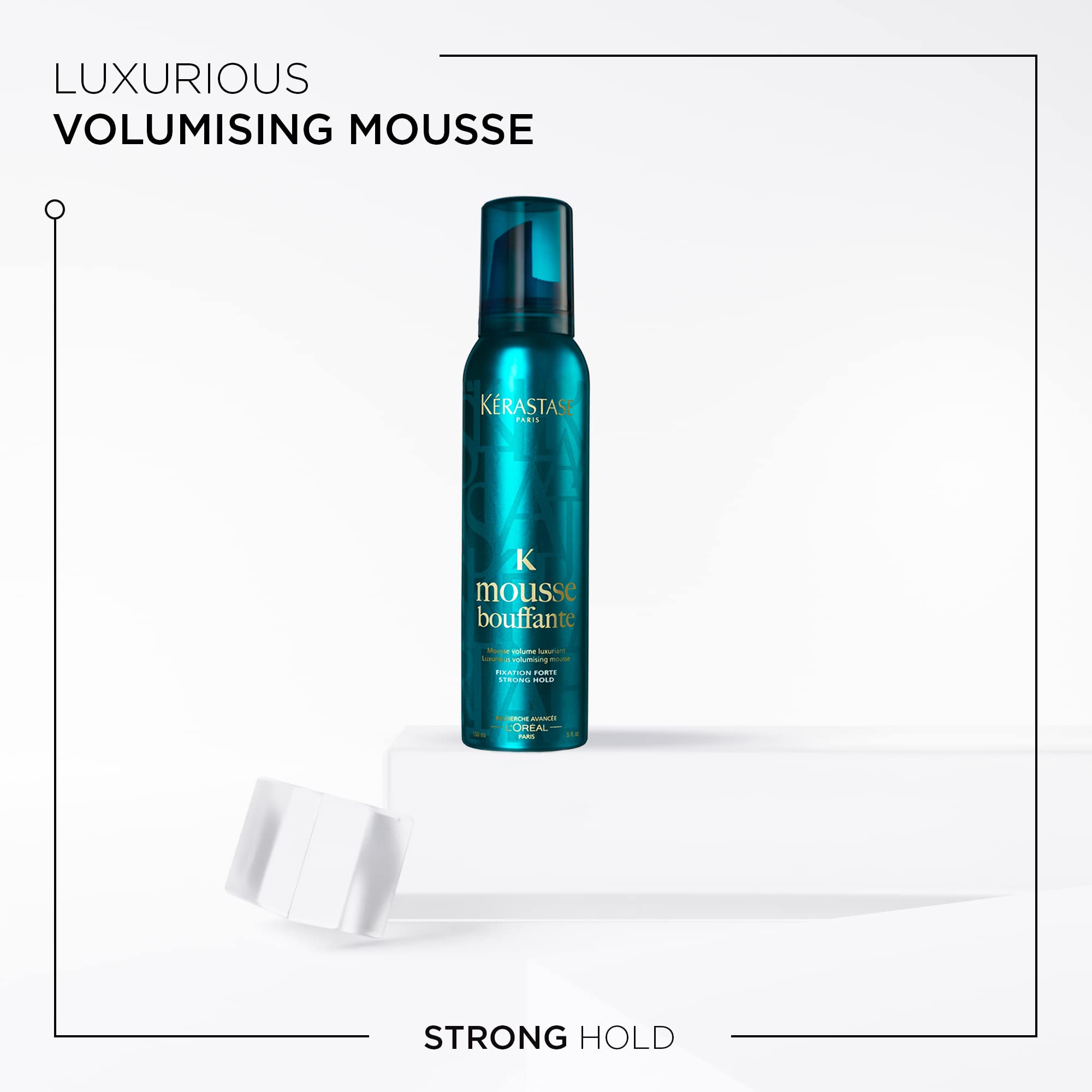 Kerastase Mousse Bouffante root-volume styling for fuller hair and flexible hold