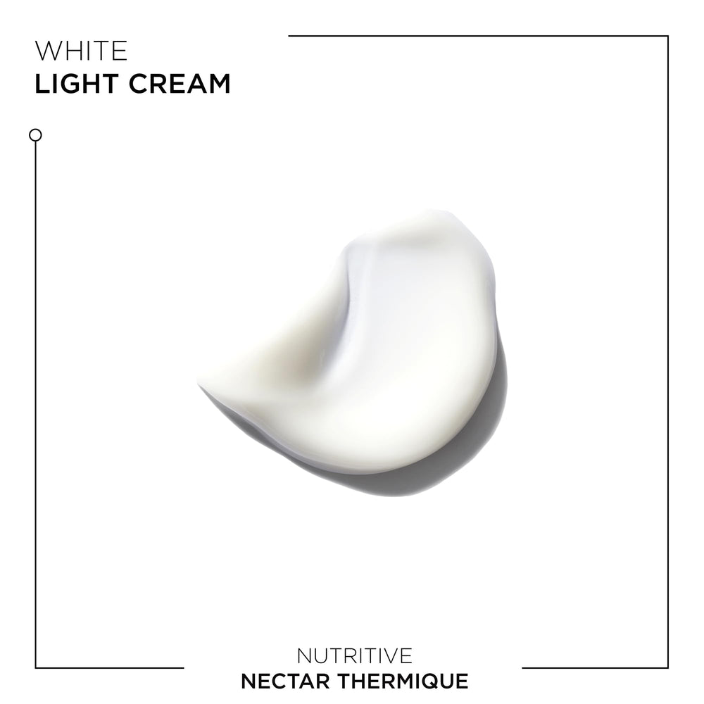 Nutritive collection branding with Nectar Thermique for dry hair care