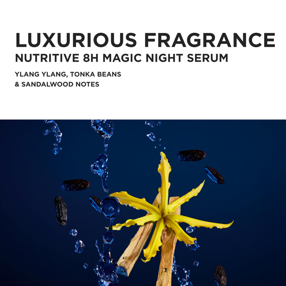 Premium packaging of KÉRASTASE Nutritive night serum.