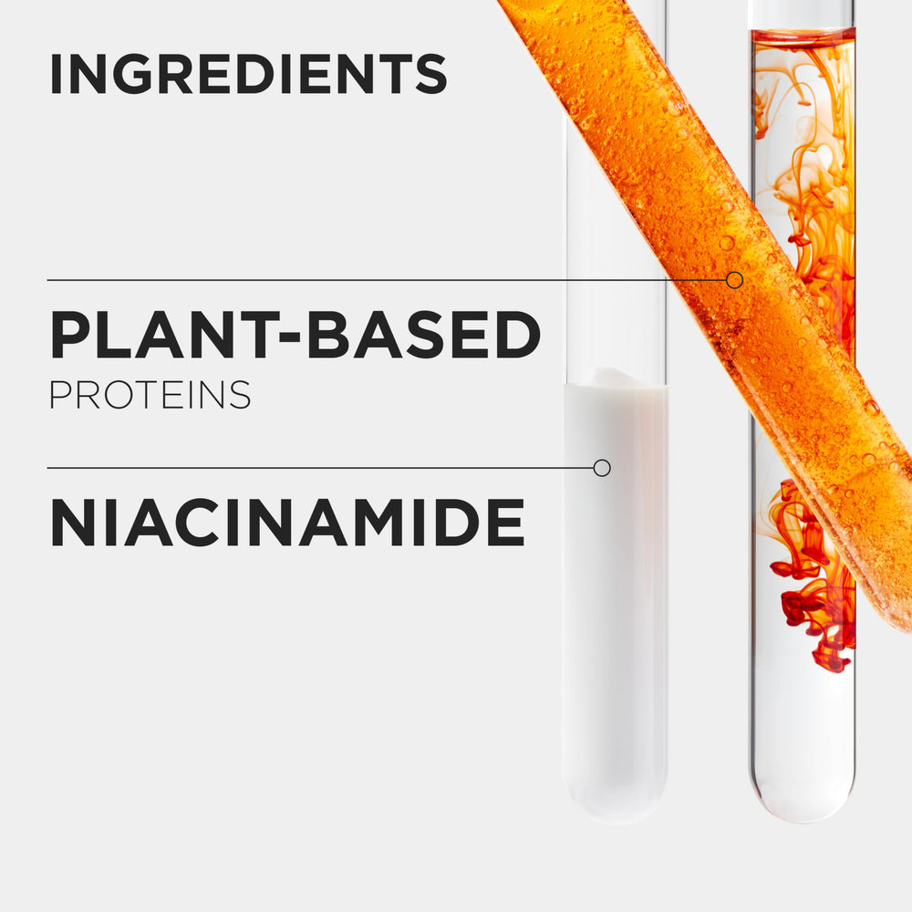 Satin-touch finish suggested by the serum’s lightweight texture.