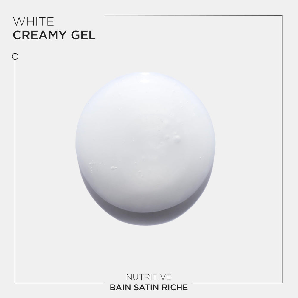KÉRASTASE Bain Satin Riche close-up shows rich, creamy cleanse for thick hair