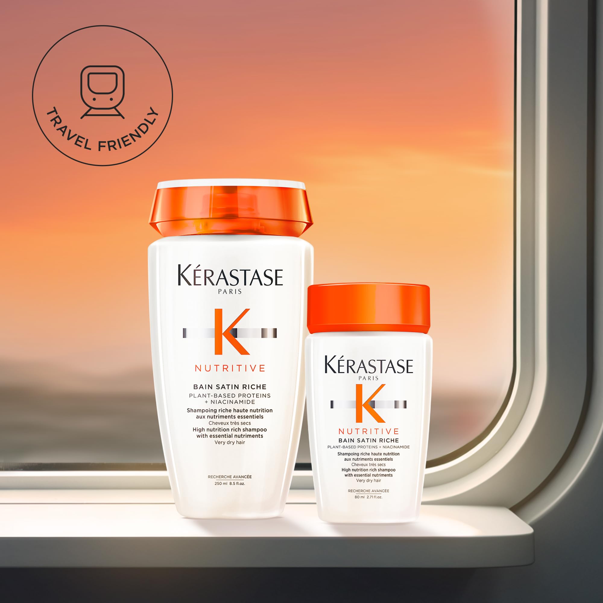 KÉRASTASE Bain Satin Riche lather forms a creamy texture ideal for detangling