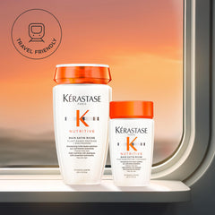 KÉRASTASE Bain Satin Riche lather forms a creamy texture ideal for detangling