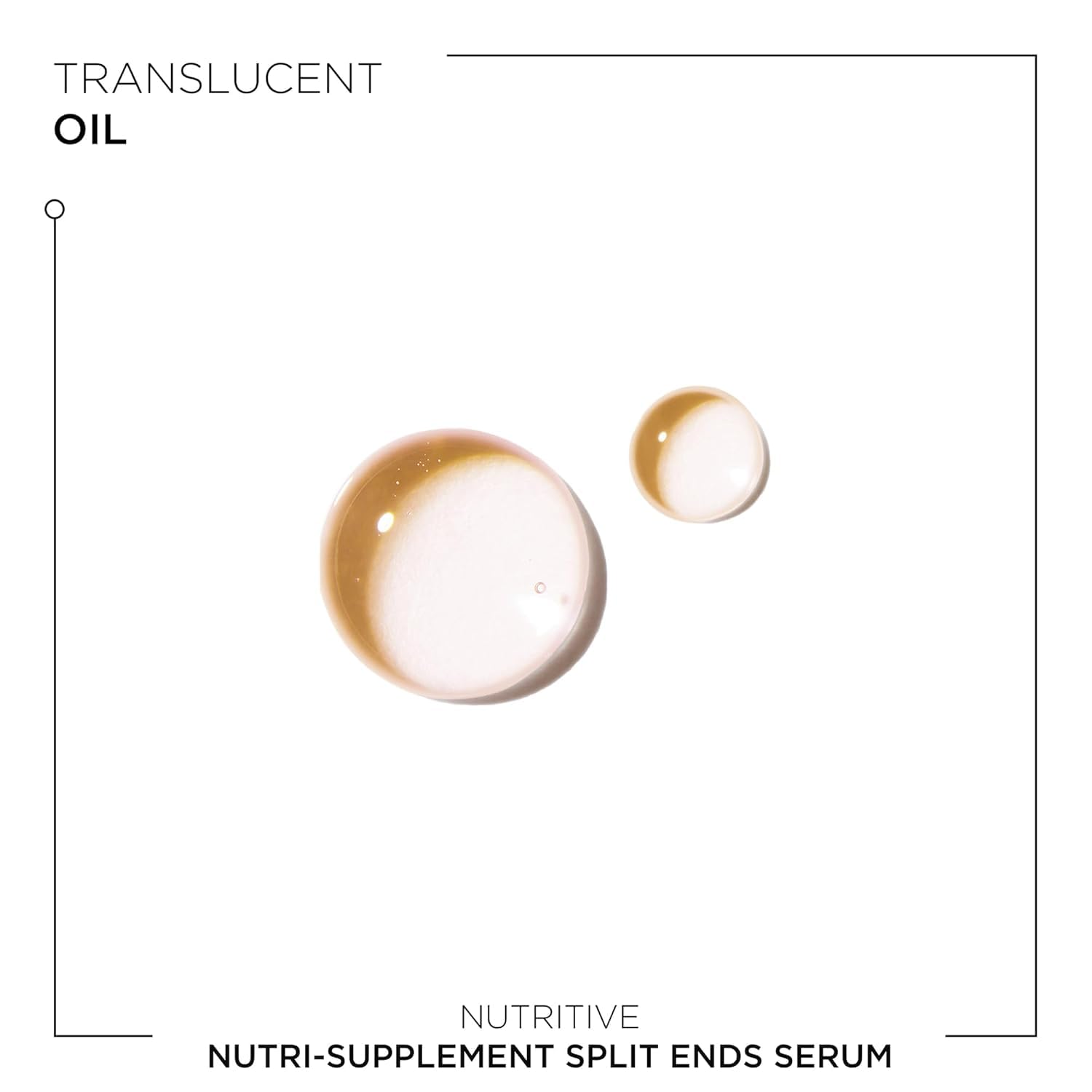 KÉRASTASE Nutritive anti-dryness polymers illustrating moisture retention.
