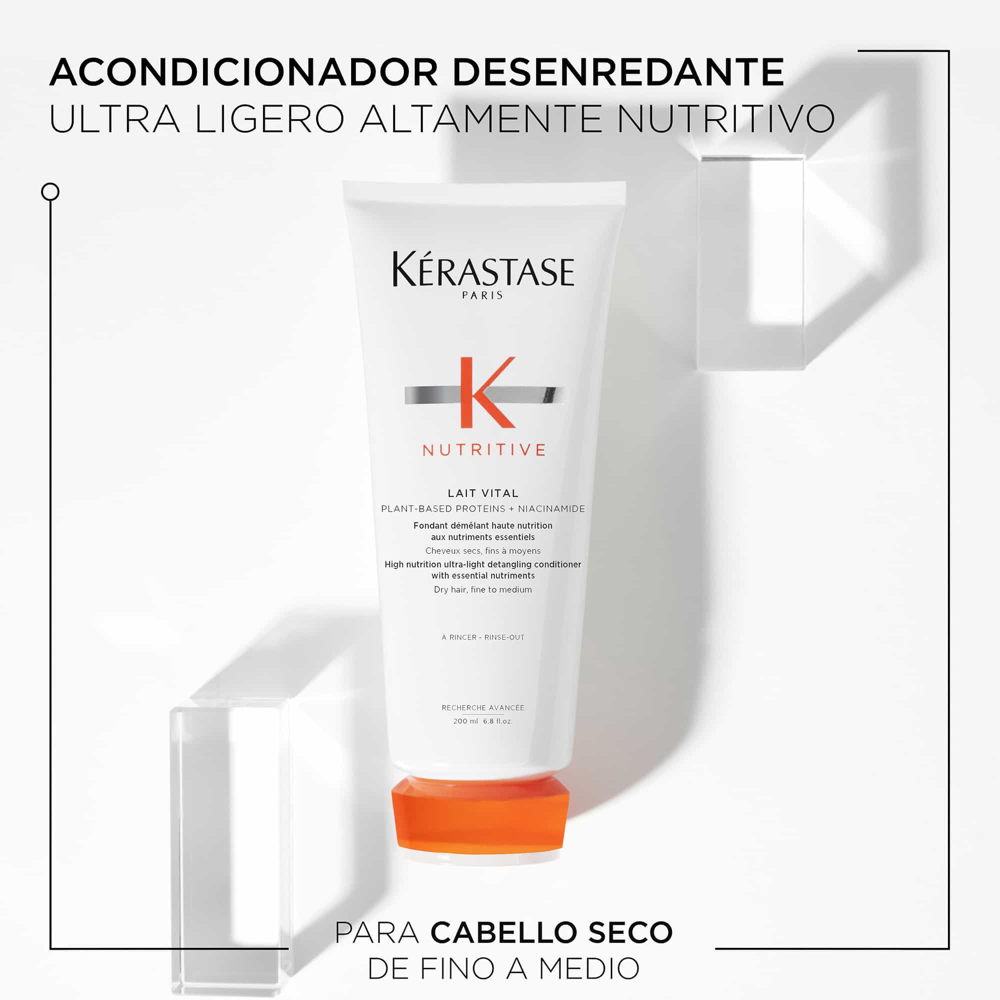 KÉRASTASE Nutritive Lait Vital plant-based proteins detail