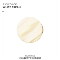 KÉRASTASE Masquintense Riche plant proteins closeup—protein-rich formula supports moisture retention.