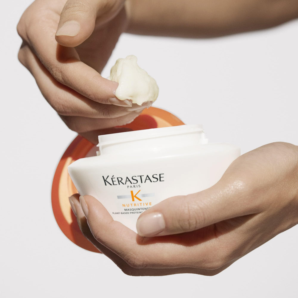 KÉRASTASE Masquintense mask shining finish after styling