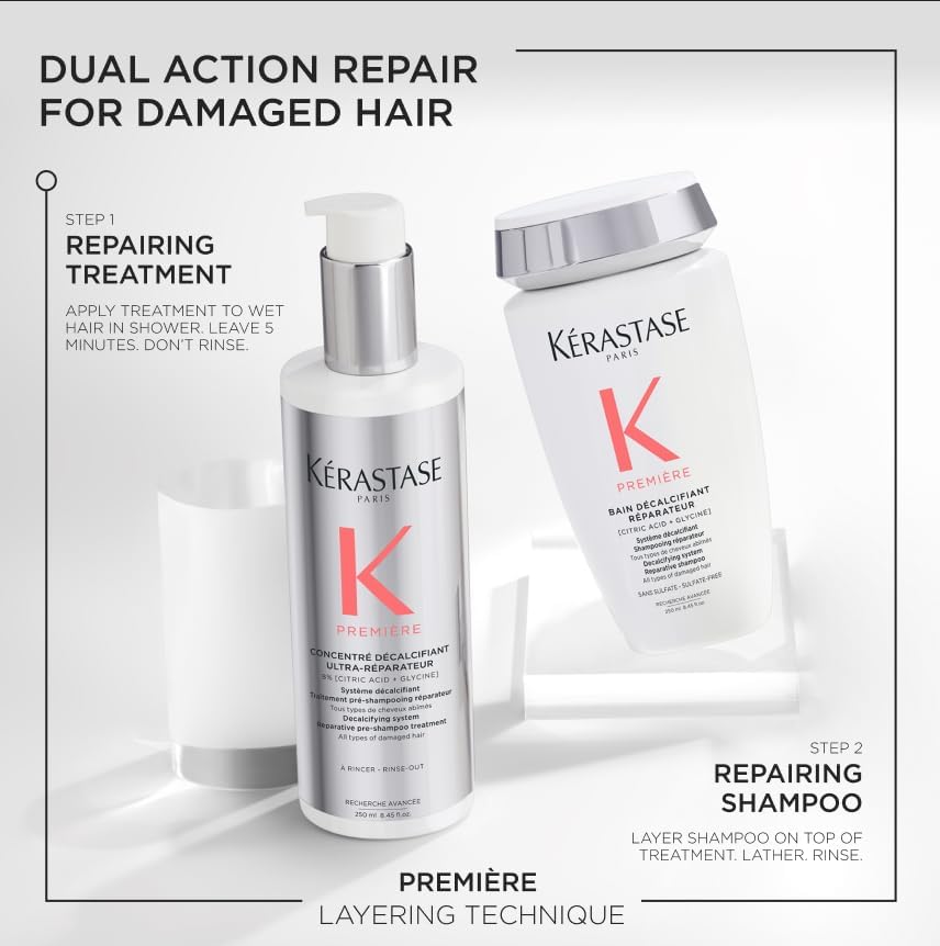 Kérastase Premiere Discovery gift packaging offers premium haircare experience.